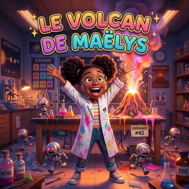 Aperçu d'un livre Storymagine — Le Volcan de Maëlys