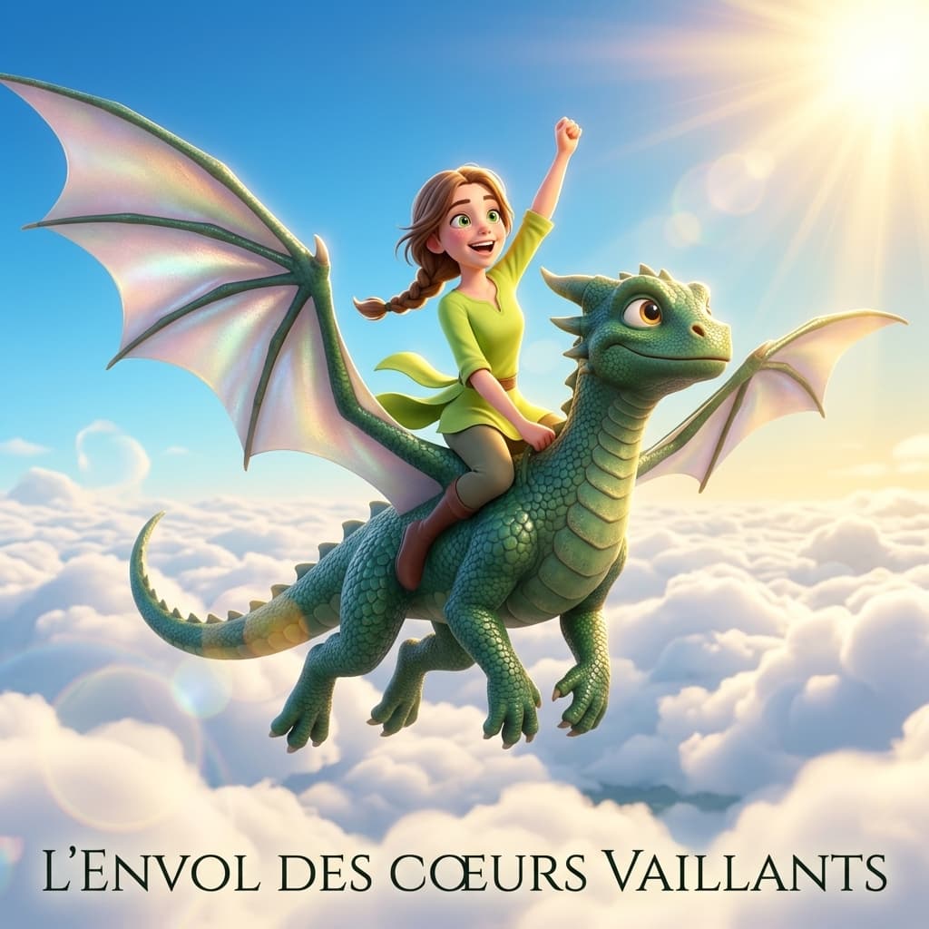 Couverture de l'histoire « Féfé et le Secret du Dragon Peureux »